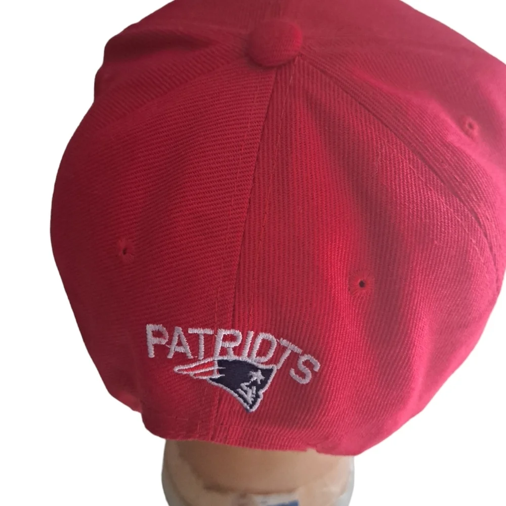 General Merchandise NEW ERA FITS NFL PATRIOTS adjustable cap hat snap back red - Picture 3 of 7
